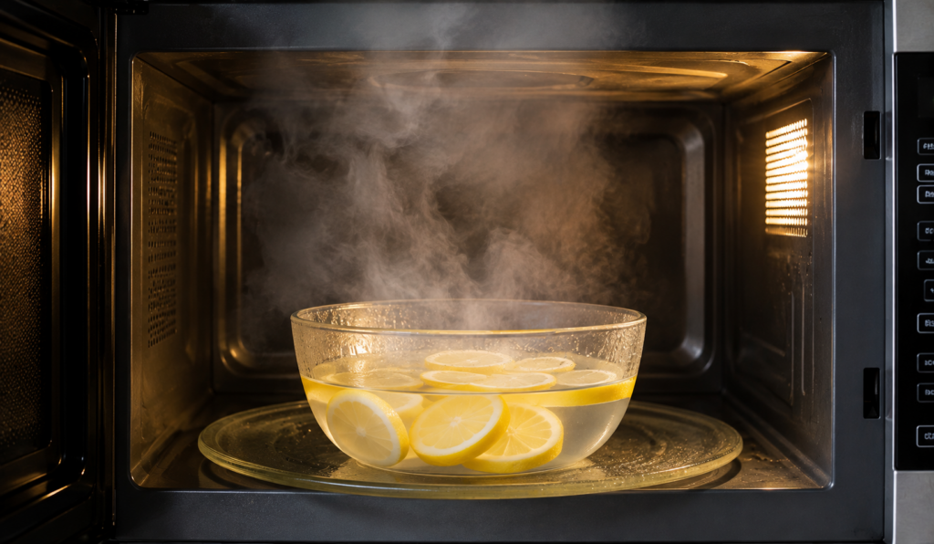 Lemon Microwave Steam
