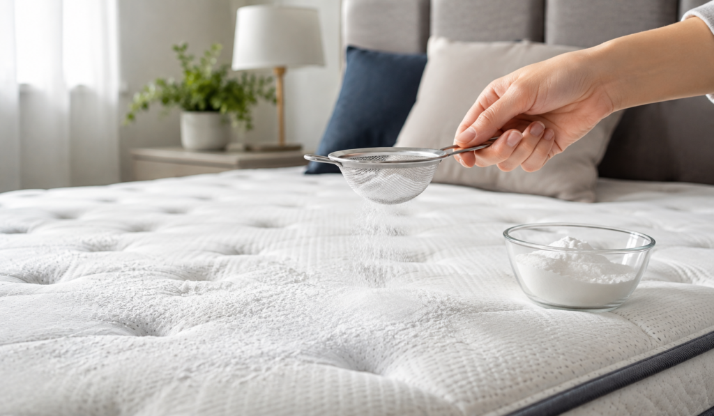 Baking Soda Mattress Refresh