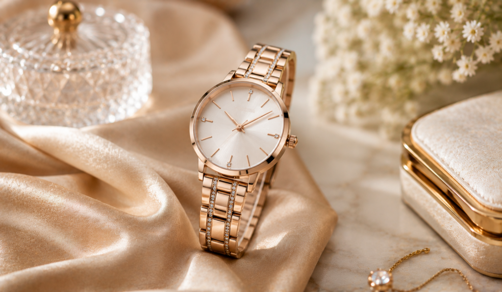 A luxury watch