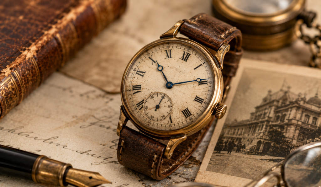 A vintage watch