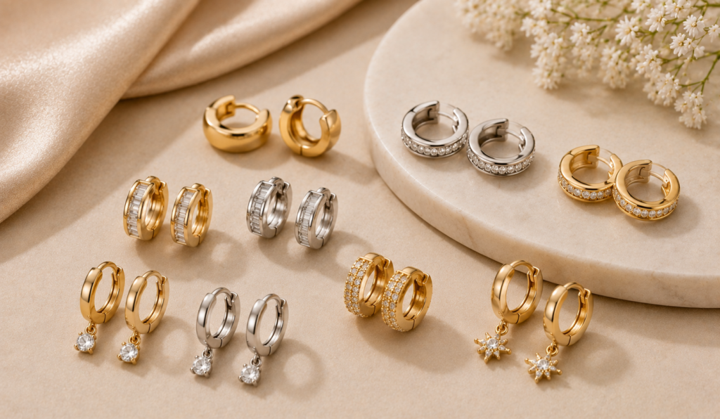 Huggie earrings