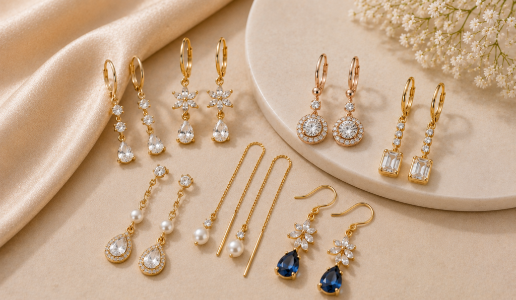 Dangle earrings