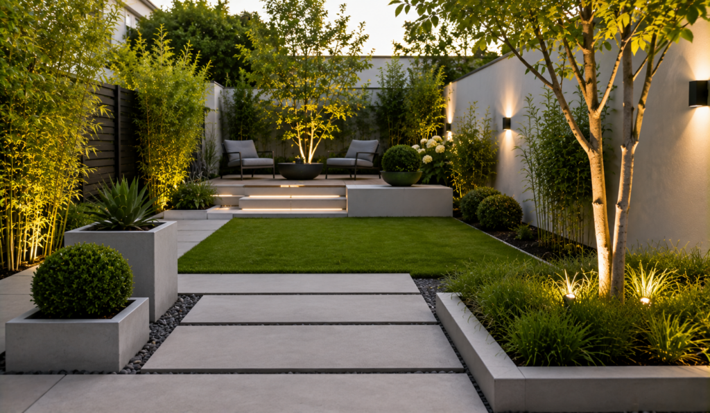 Modern Minimalist Garden