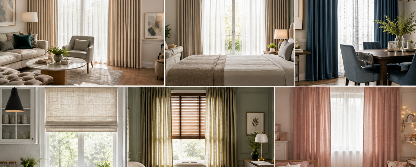 Right Curtains for Every Room