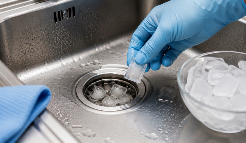 Ice Cube Disposal Cleaning