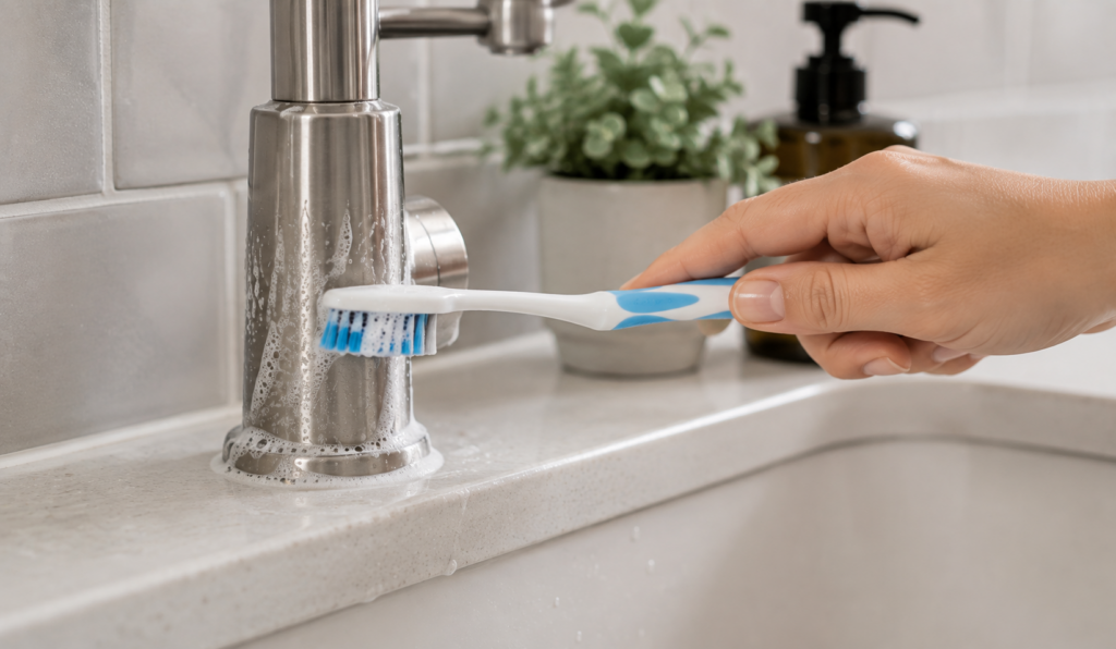 Toothbrush Scrubbing
