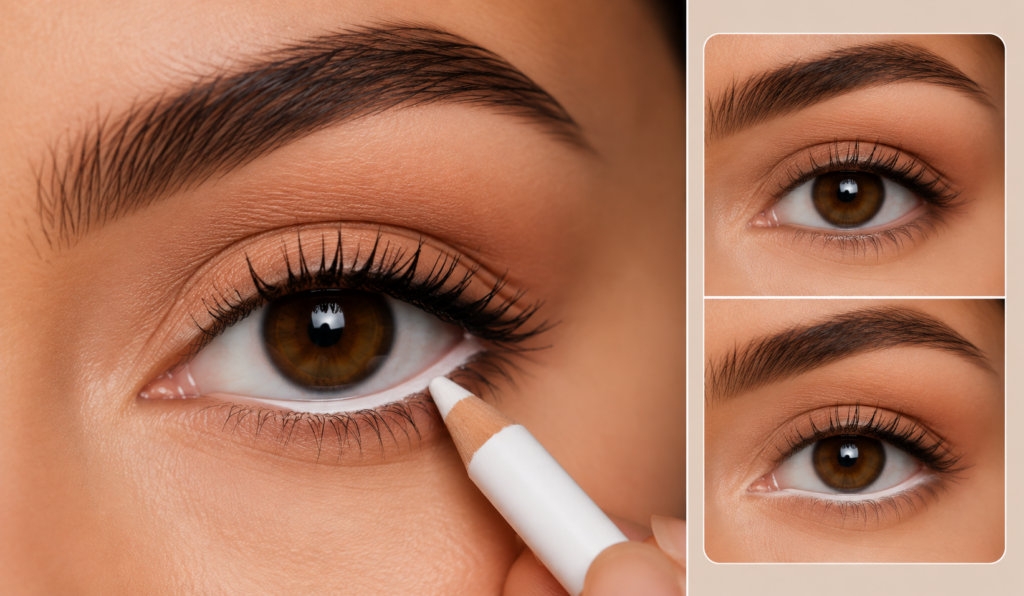 Use White Eyeliner