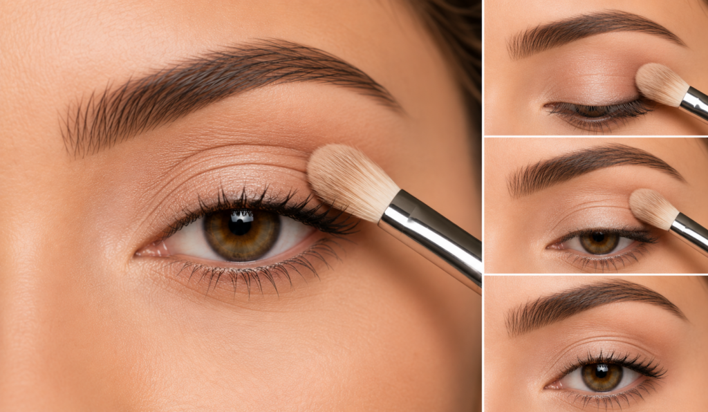 Apply Light Eyeshadow