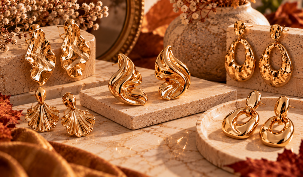 Sculptural Earrings
