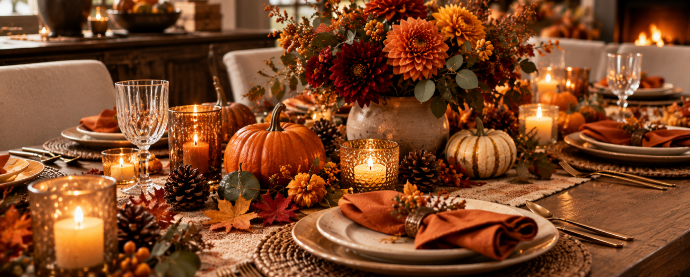 Fall Table Setting Ideas