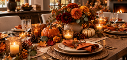Fall Table Setting Ideas