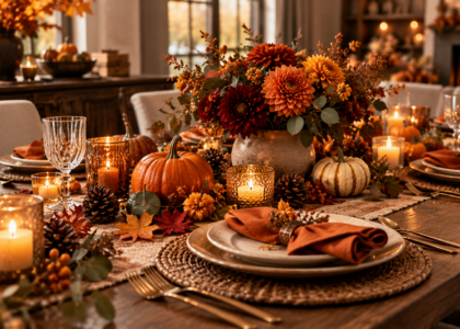 Fall Table Setting Ideas