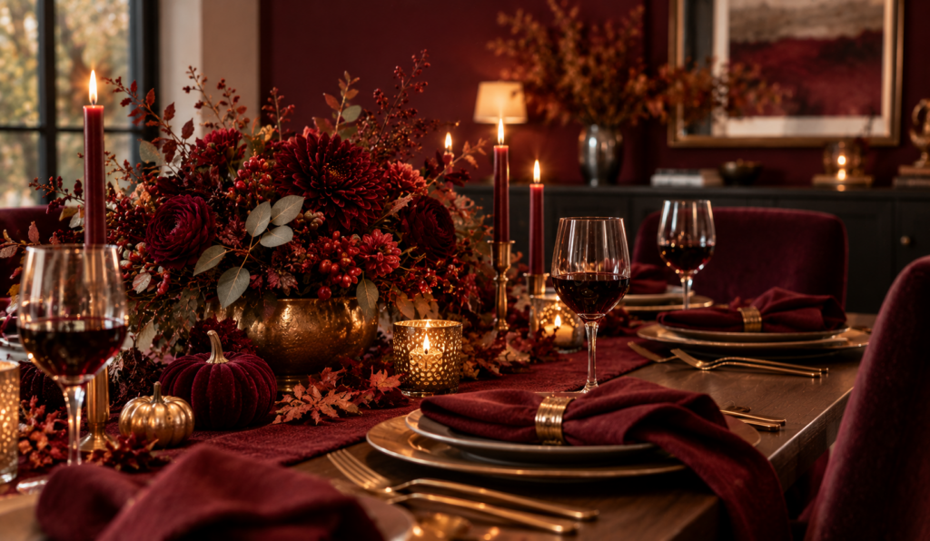 Deep Burgundy