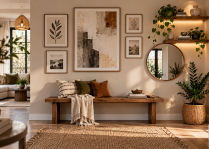 decorate empty wall
