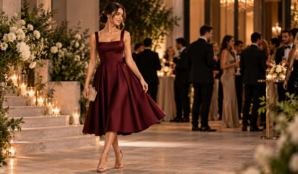 Classic Midi Dress