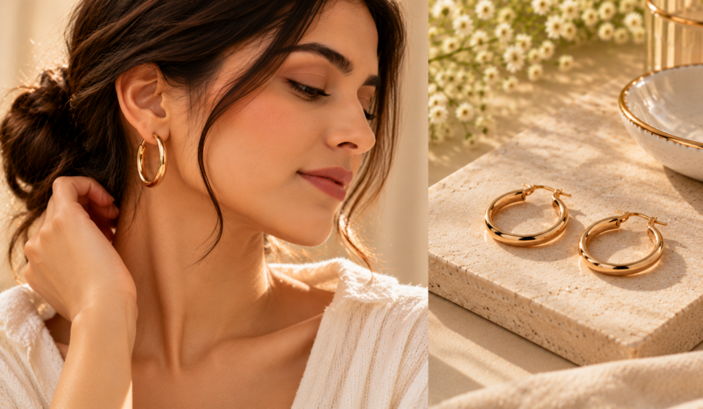 Medium hoops