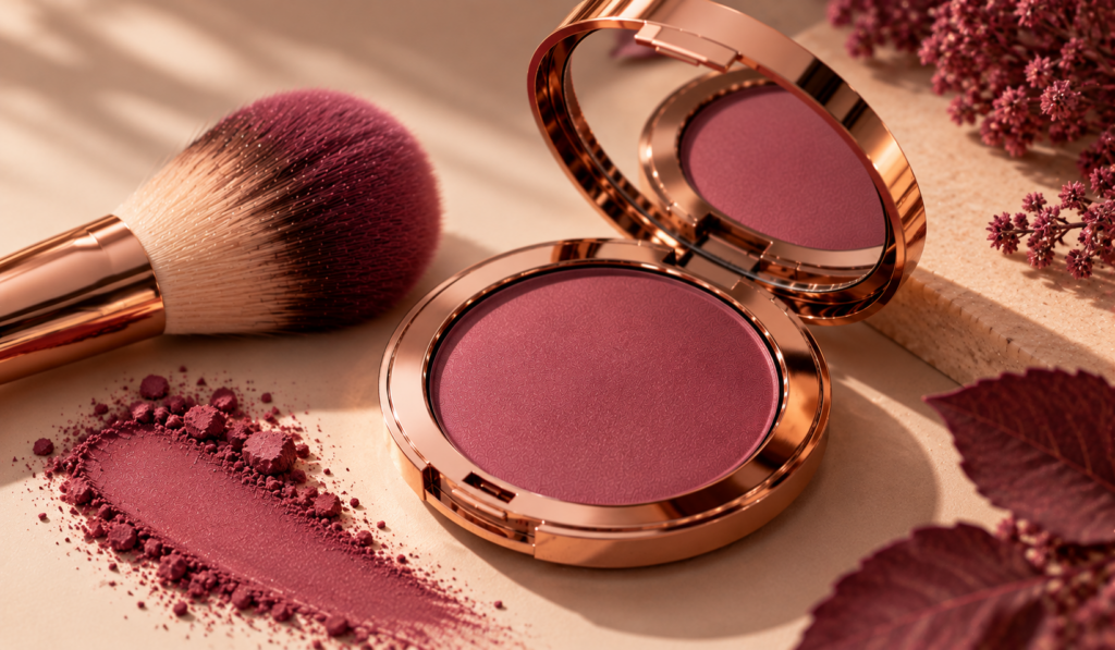 Soft plum flush
